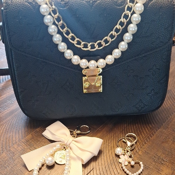Elegant 3 Piece Bag Charm Accessory Set - Picture 1 of 6